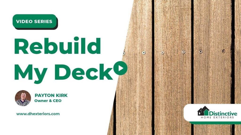 rebuild my deck