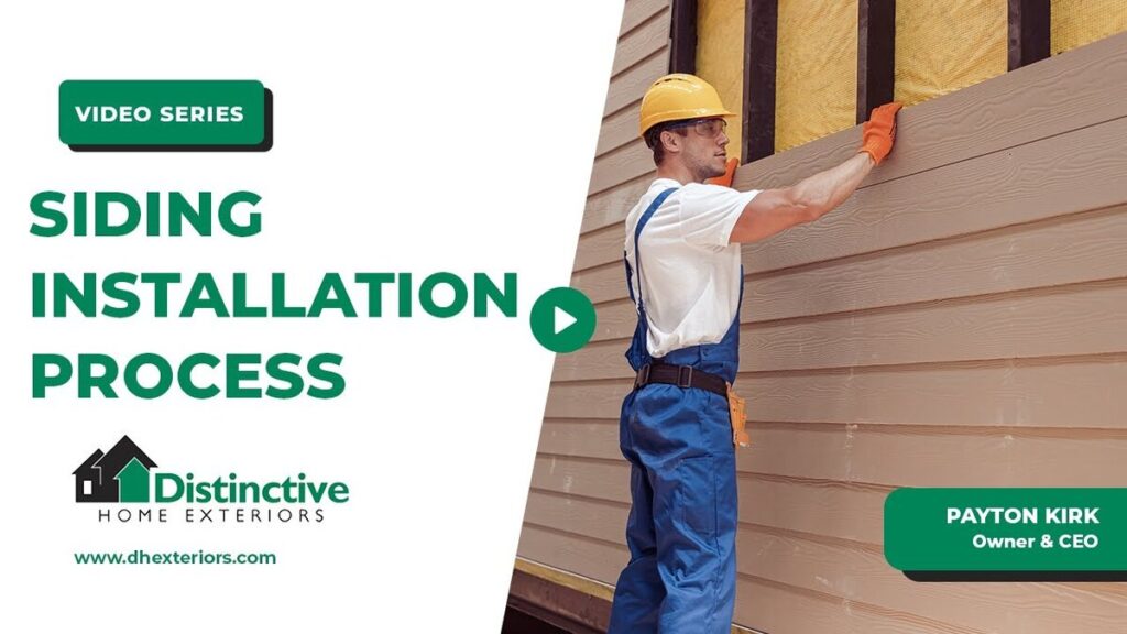 siding installation process